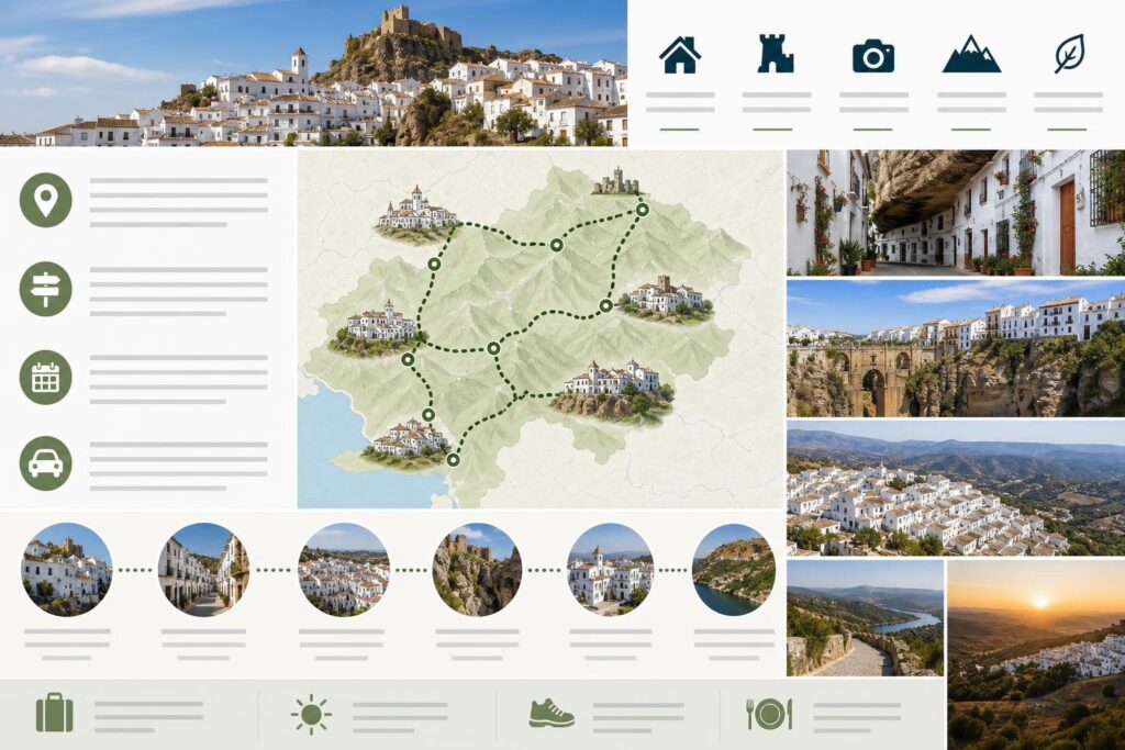 pueblos blancos de Andalucía